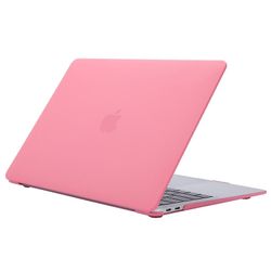 JVY Cream Style Laptop Plast beskyttende sag til MacBook Pro 15.4 tommer (2019)(Pink)