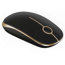 Jelly Comb 2.4G ohut hiiri langaton nanovastaanottimella kannettavat optiset äänettömät hiiret kannettavalle PC: lle, kannettavalle tietokoneelle, ...
