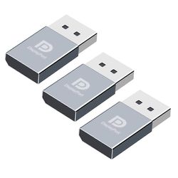 3kpl 4K Displayport Dummy Plug DP virtuaalinen näyttö EDID päätön haamuemulaattori näytönohjain huijata Harmaa