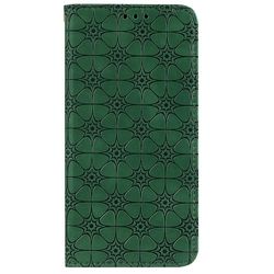 Gangxun Kompatibel med Samsung Galaxy S21 Plus 5g taske læder magnetisk flip folio cover tegnebog grøn
