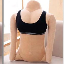 Cuddle Buddies -tyyny Mukava tuki Muhkea PP-puuvillamateriaali Vartalonmuotoiset tyynyt stressin lievittämiseenPretty Girl n. 58 cm