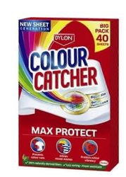Dylon Max Protect -värinsieppari, pyykinpesuaine (erilaisia) 40 Sheets
