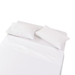 Handuo Sengetøj Sæt Mikrofiber Polyester Super Soft hvid King