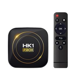 Hk1 Rbox-h8s 4k Ultra HD 4GB + 32GB Android 12.0 Smart Tv Box US Plug