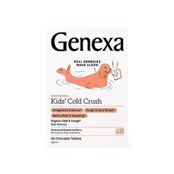 Genexa lasten kylmämurskain homeopaattinen lääke, 60 pureskelutablettia