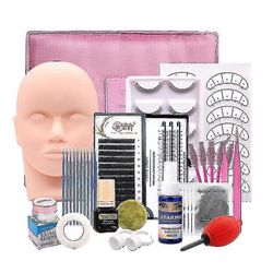 Ripsienpidennysharjoitussetti - 70 päivän itseoksastuva aloittelijoiden ripsisetti 18pcs set
