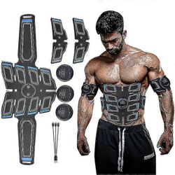 Abs Stimulator Lihasharjoitus, Smart Fitness Ems -kone miehille-shdsa Sininen