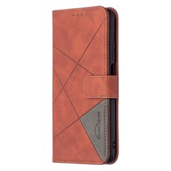 Gangxun Premium læderetui til Xiaomi Poco M3 Brown