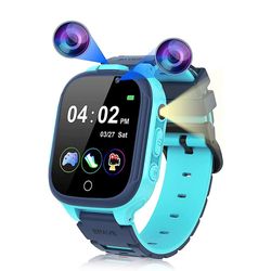 S23 Elektronikk for barn Pedagogiske leker Digital armbåndsur Barn Alarm Baby Watch med blå