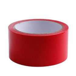 10m x 50mm vedenpitävä tahmea liimakangas kanavateippi rullavene korjaus 8 väri Punainen