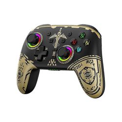 Tears of the Kingdom Game Controller Switch langaton ohjain Switch Pro OLED -pelikonsolipeliohjaimille Joystick-A Mustakulta
