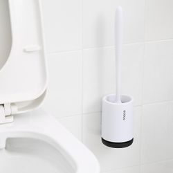Hitoor toalett børste og holder sett veggmontert toalettskål børstesett med caddy| Toalett Børste Holdere
