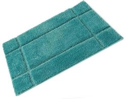 Blue Canyon Orla hav grønne fuld gummi bakkes mikrofiber enkelt badekar Mat 50 cm x 80 cm Hav grøn