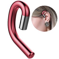 Non Ear Plug Ear Hook trådløse hodetelefoner Støyreduserende Rød