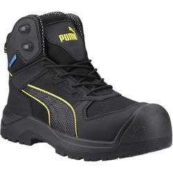 Puma Safety Rock Musta Nylon Miesten Saappaat Safety-12 12 UK 47 EU