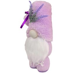 Laventelikoristelu Gnome-nukke Kääpiö koristekäyttöön violetissa värissä Violet 26X11CM