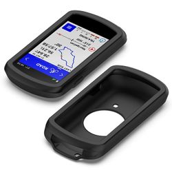 For Garmin Edge 1040 ripebestandig mykt silikonetui sykkel GPS datamaskin beskyttelsesdeksel-svart Style A