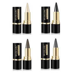 Long Wear Gel Eyeliner Matte Natural Quick Dry Liner meikki Pitkäkestoinen tahrankestävä eyeliner voide 4 väriä