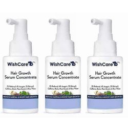Wish-Care Hair Growth Serum - tiivistetty koostumus paksummille ja täyteläisemmille hiuksille 3pcs
