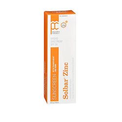 Solbar sinkki aurinkosuojavoide, jossa on Spf 38, 4 oz (1 kpl pakkaus)