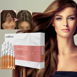 Hair Growth Serum Instant Hair Strength Ampullit Hair Regrowth Treatment Serum Anti Hair Loss Solution edistää vahvempia täyteläisempiä hiuksia 5 s...
