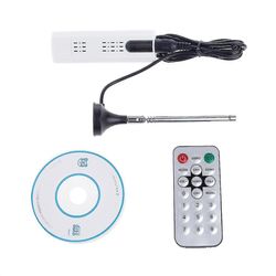 Dab Digital Hdtv Stick Tuner Mottaker + Fm + Usb Dongle Dvb-t2 / Dvb-t / Dvb-c