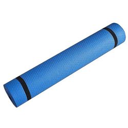 Yogamatta HalkskyddssportKonditionsmatta 3mm-6mm tjock Eva Comfort Foam Yoga Matt för träning, yoga och pilates gymnastikmatta A 6mm-blå