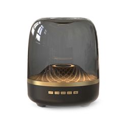 Äänilaatikko Bluetooth subwoofer värikäs lasi koti suuri äänenvoimakkuus langaton tietokone kaiutin yleisö sp Musta