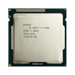 Core i7-2700K prosessori - Socket LGA 1155 4 ydintä, 8 säiettä, 3,5 GHz, 8 Mt L3-välimuisti, 95 W.