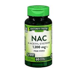 Nature's Truth Nature's Truth NAC-pinnoitetut kapselit, 1200 mg, 60 kpl (1 kpl pakkaus)