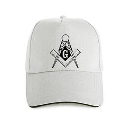 Bricks Masons Kompas &kvadrat g frimurerisk baseball cap - (8 farver) P-khaki