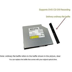 12,7 mm bærbar computer indbygget dvd-brænder til X88s X88v X88vf X85 X85s X85e Sata seriel dvd-drev support D