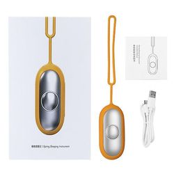 Ebox Usb opladning microcurrent søvn støtte instrument tryklindring hypnose massager og slappe af Orange