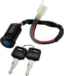 4-nastainen virta-avainkytkimen vaihto kiinalaiselle 50cc 70cc 90cc 110cc 125cc skootteri mönkijä lika taskupyörä go kart-hyvä