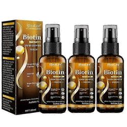 3kpl Reawaken Hair&Partaseerumisuihke, Biotin Hair Growth Booster Serum