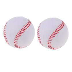 Jiekesen 2 Case Sikkerhetstrening Baseball Trening Pu Softball Sport Team Hvit