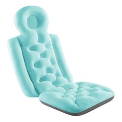 Kylpytyynyt kylpyammeelle Spa Ergonominen kylpyamme tyyny pää niska olkapää selkätuki aikuisille lapsille sininen A