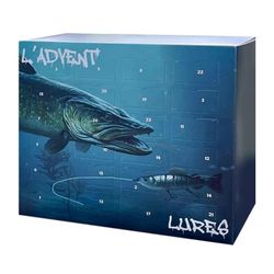 Kalastusjoulukalenteri 24 päivää Joulun lähtölaskentakalenteri Kalastusviehesyötit Tarvikesetti lahjaksi isälle A