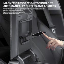 Käsinojan magneettinen absorptiolaatikko Teslalle ~ Model Y Juniper 2025 1pcs