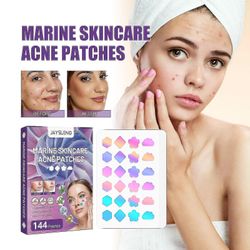 144pcs Akne Patches For Hydrokolloid Akne behandling, dekke og redusere Zits, kviser, blemishes, Spots