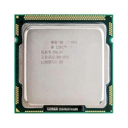 Core i7-880 -suoritin - kanta LGA 1156 4 ydintä, 8 säiettä 3,06 GHz, 8 Mt L3-välimuisti 95 W.