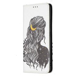 Gangxun Mønster magnetisk etui til Samsung Galaxy A82 5g Cover Folio Bagsiden