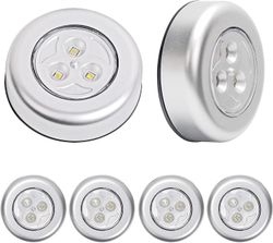 Suren 6pcs led batteridrevet trådløs natlys touch light