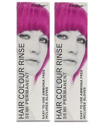 Stargazer semi-permanent hårfarve farvestof UV PINK (2-pak) 2-Pack