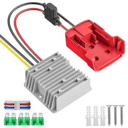 18v - 12v muunnin Power Wheels -akkusovittimelle, DC 12V 20A 240W Buck Converter -säädin