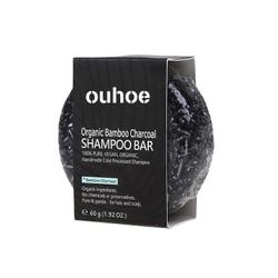 Ouhoe Bambuhiilishampoo Saippua Syväpuhdistava Päänahka Hiusten vahvistaminen Urishing Korjaa Kuivashampoo Saippua 3566025529041