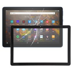 Ytre glasslinse for Amazon Fire Hd 10 (2021) T76n2b T76n2p Svart