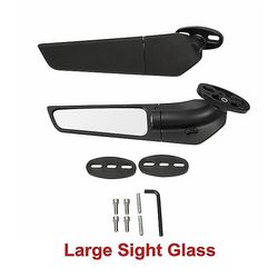 Cycle Wing Adjable pyörivä näkymä mallille Cbr1000RR Panigale 1199 R6 Gsxr Yzf R125 Zx6r large sight glass