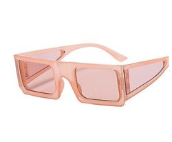 Langytx 2022 Nye kvinders solbriller Smalle Side Briller Punk Rock Fashion Ins Street Mænds solbriller SID2 Normal