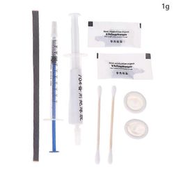 Erinomainen 128w/mk nestemäinen metallilämpörasva CPU GPU -näytönohjaimen yhdistelmäjäähdytyselementille lämmönjohtavuuslämpötahna 1g